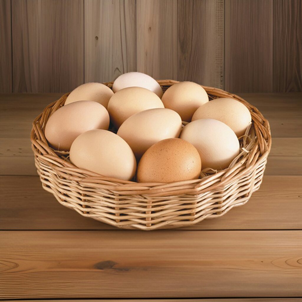 How long do farm fresh eggs last on the counter?